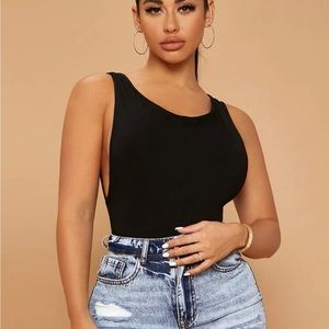 Back low back bodysuit